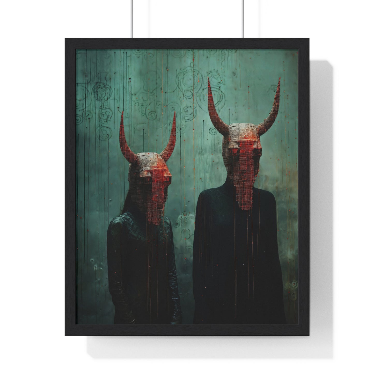 AI Overlords 16" X 20" Framed Print