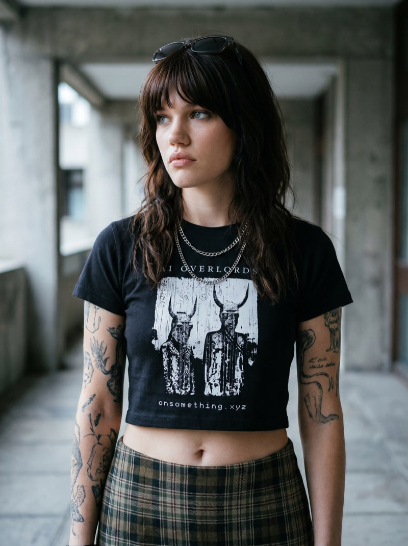 AI Overlords Baby Tee — On Something