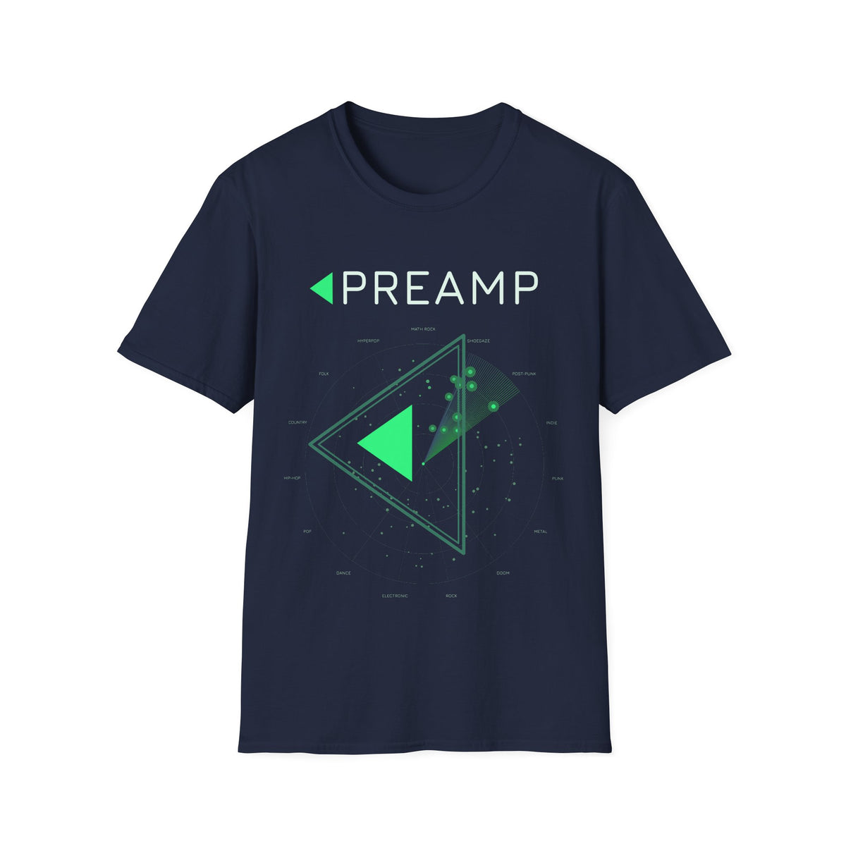 Preamp — Radar Wordmark Tee