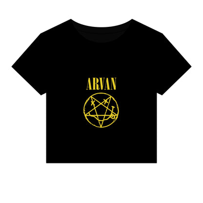 Arvan — Smiley Pentagram — Baby Tee