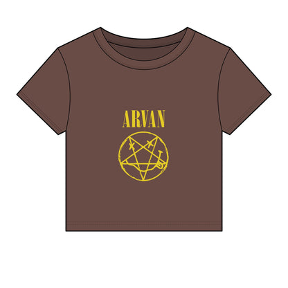 Arvan — Smiley Pentagram — Baby Tee