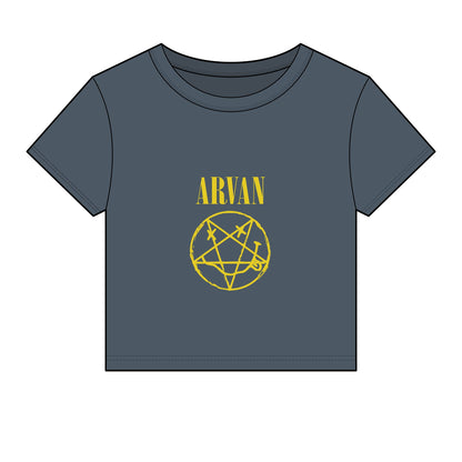 Arvan — Smiley Pentagram — Baby Tee
