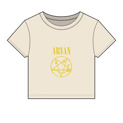 Arvan — Smiley Pentagram — Baby Tee