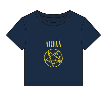 Arvan — Smiley Pentagram — Baby Tee