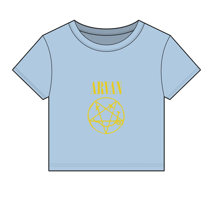 Arvan — Smiley Pentagram — Baby Tee