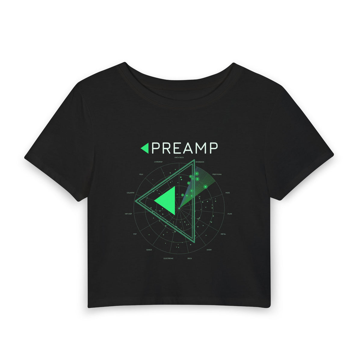 Preamp — Radar Wordmark Baby Tee