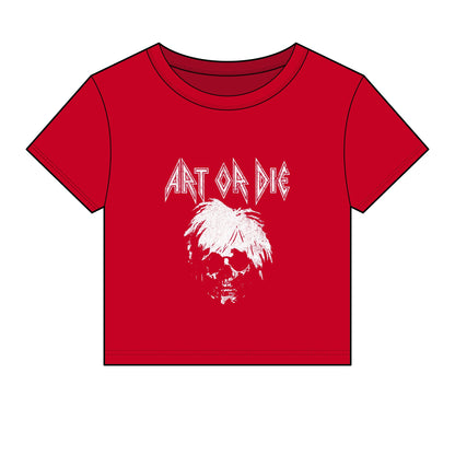 Art Or Die — Warskull — Baby Tee