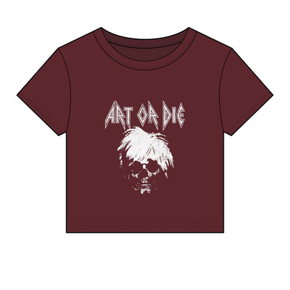 Art Or Die — Warskull — Baby Tee