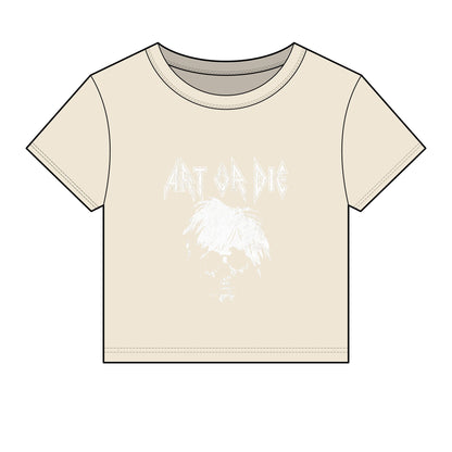 Art Or Die — Warskull — Baby Tee