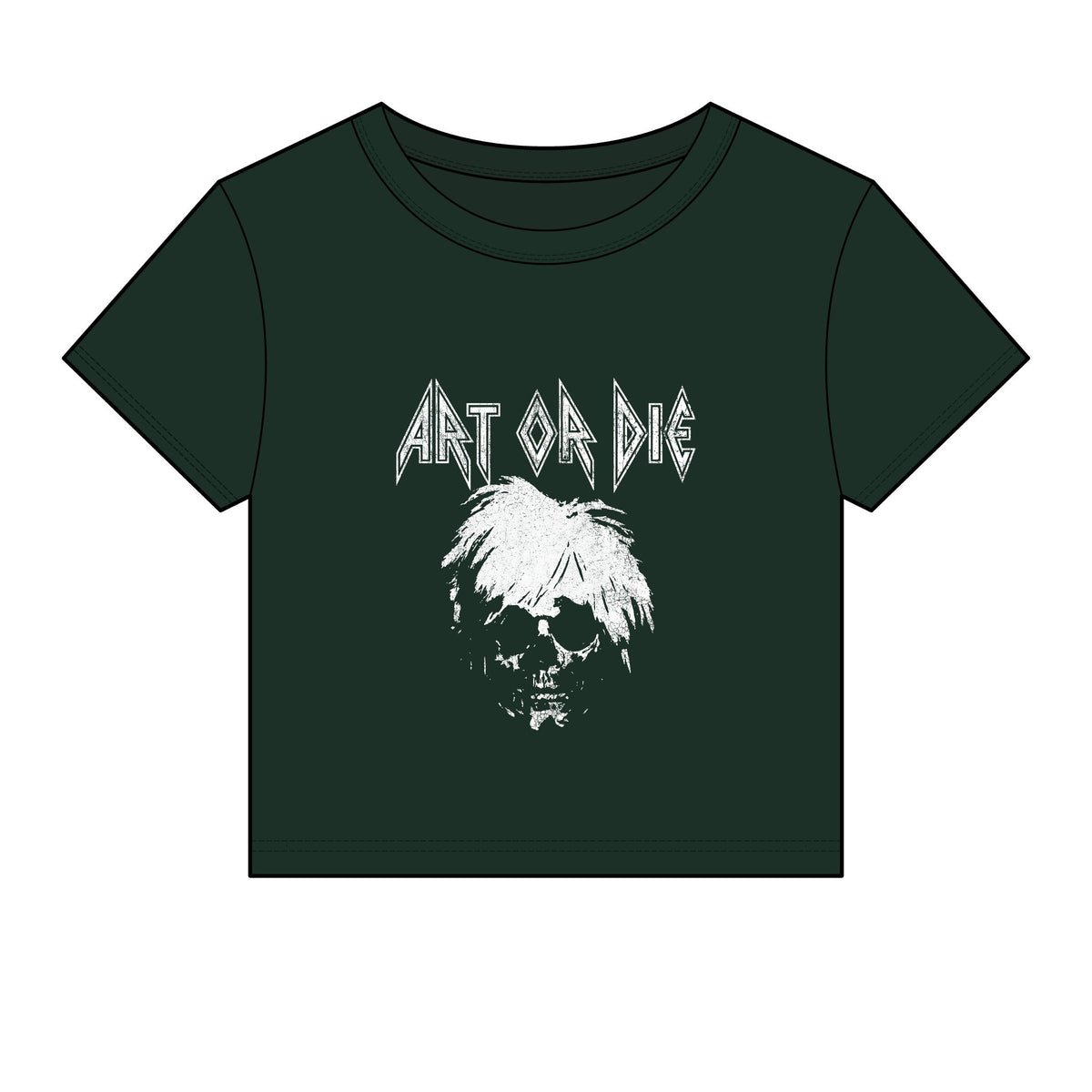 Art Or Die — Warskull — Baby Tee