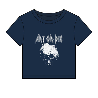 Art Or Die — Warskull — Baby Tee