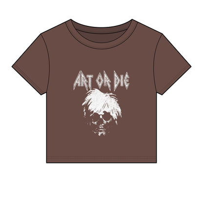 Art Or Die — Warskull — Baby Tee
