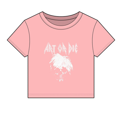 Art Or Die — Warskull — Baby Tee
