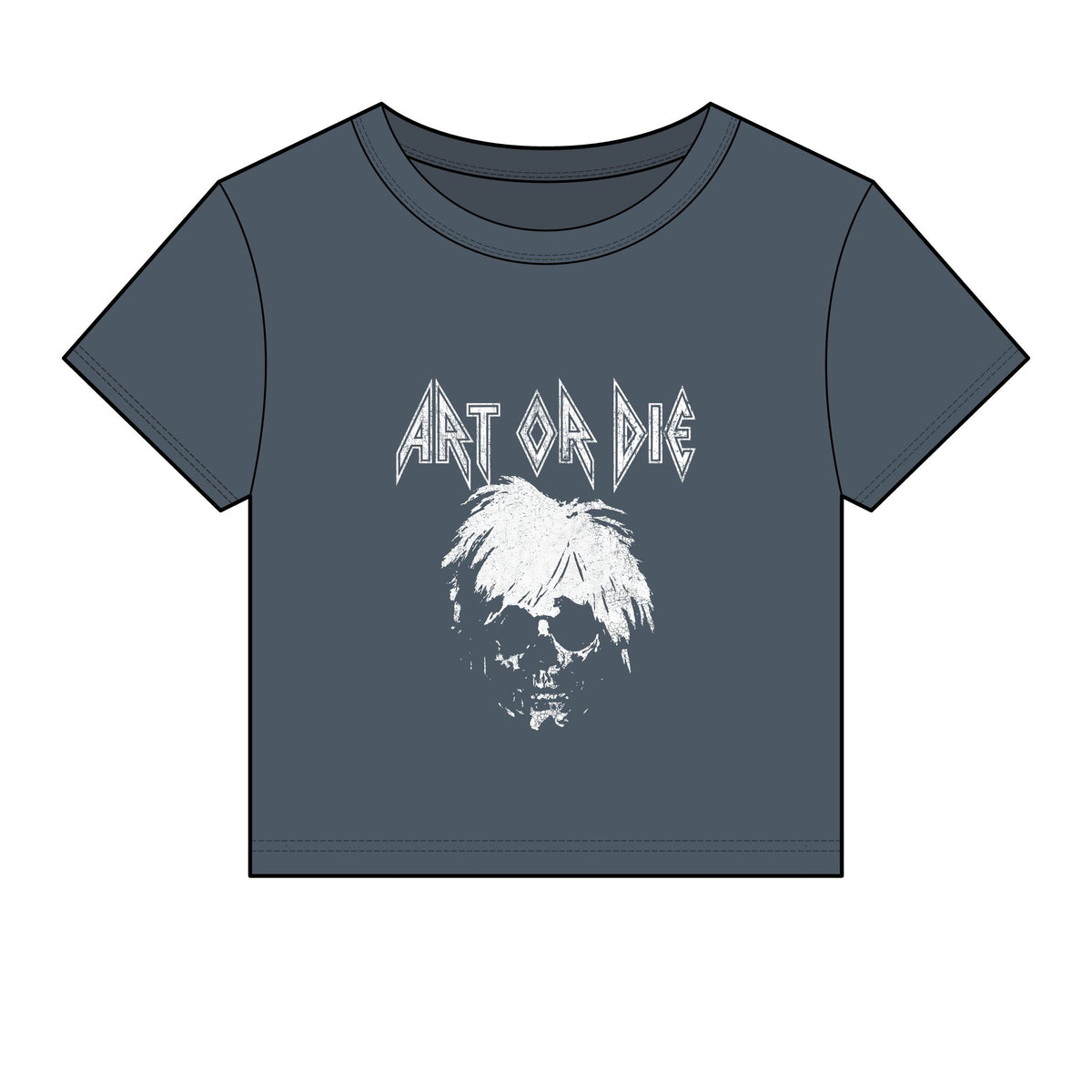 Art Or Die — Warskull — Baby Tee