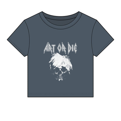 Art Or Die — Warskull — Baby Tee