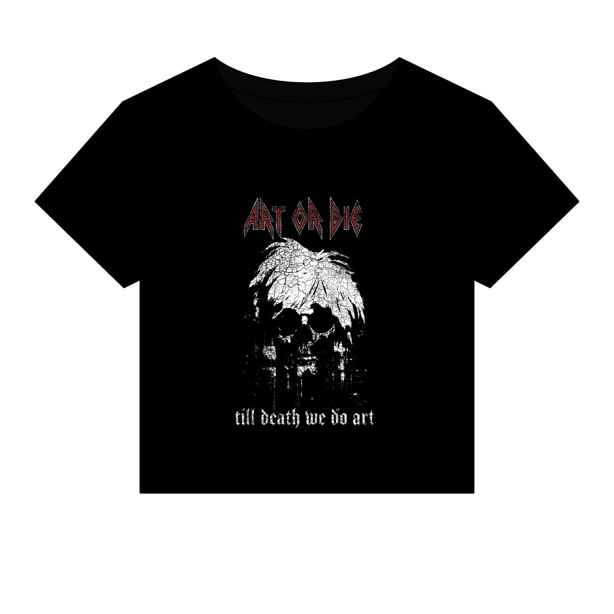 Art Or Die — Till Death — Baby Tee