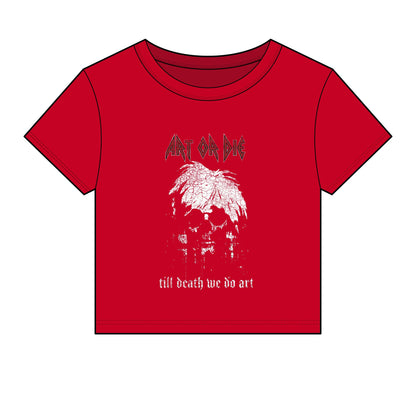 Art Or Die — Till Death — Baby Tee