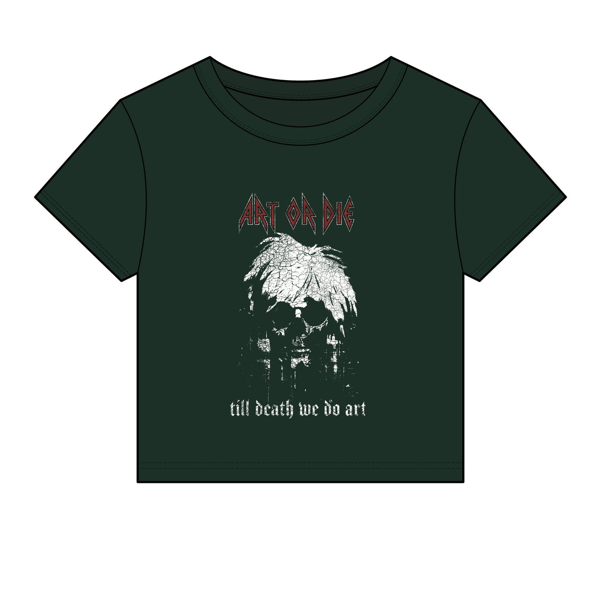 Art Or Die — Till Death — Baby Tee