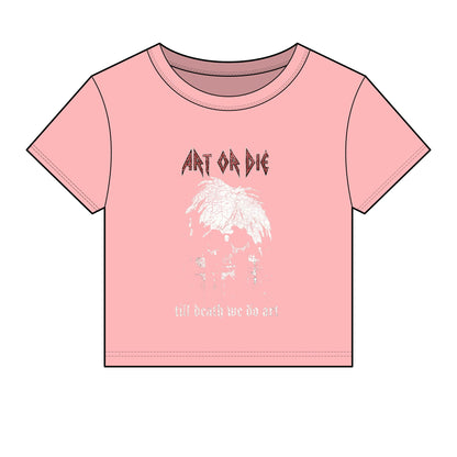 Art Or Die — Till Death — Baby Tee
